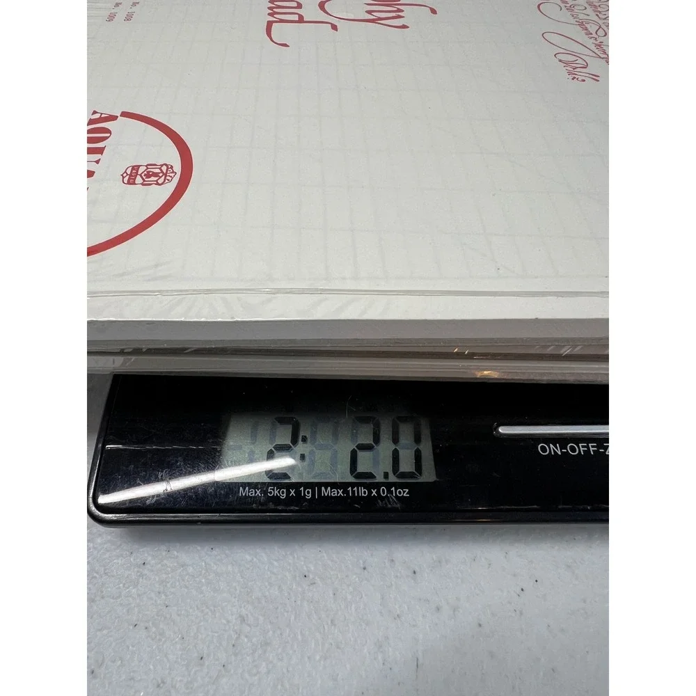 Aquabee Calligraphy Practice Pad 1005 White Bond 9x12 50 Sheets Set of 3 New